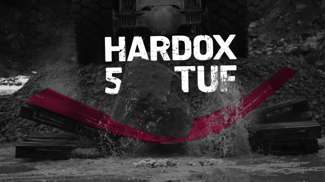 Vignette de la vidéo « Acier anti-abrasion Hardox® 500 Tuf »