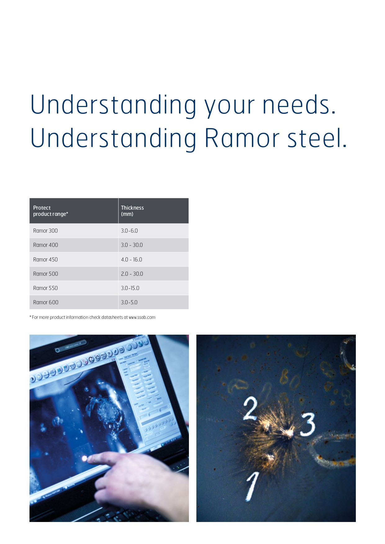 Brochure de présentation des aciers de protection balistique Ramor® (en Anglais)_page-0006