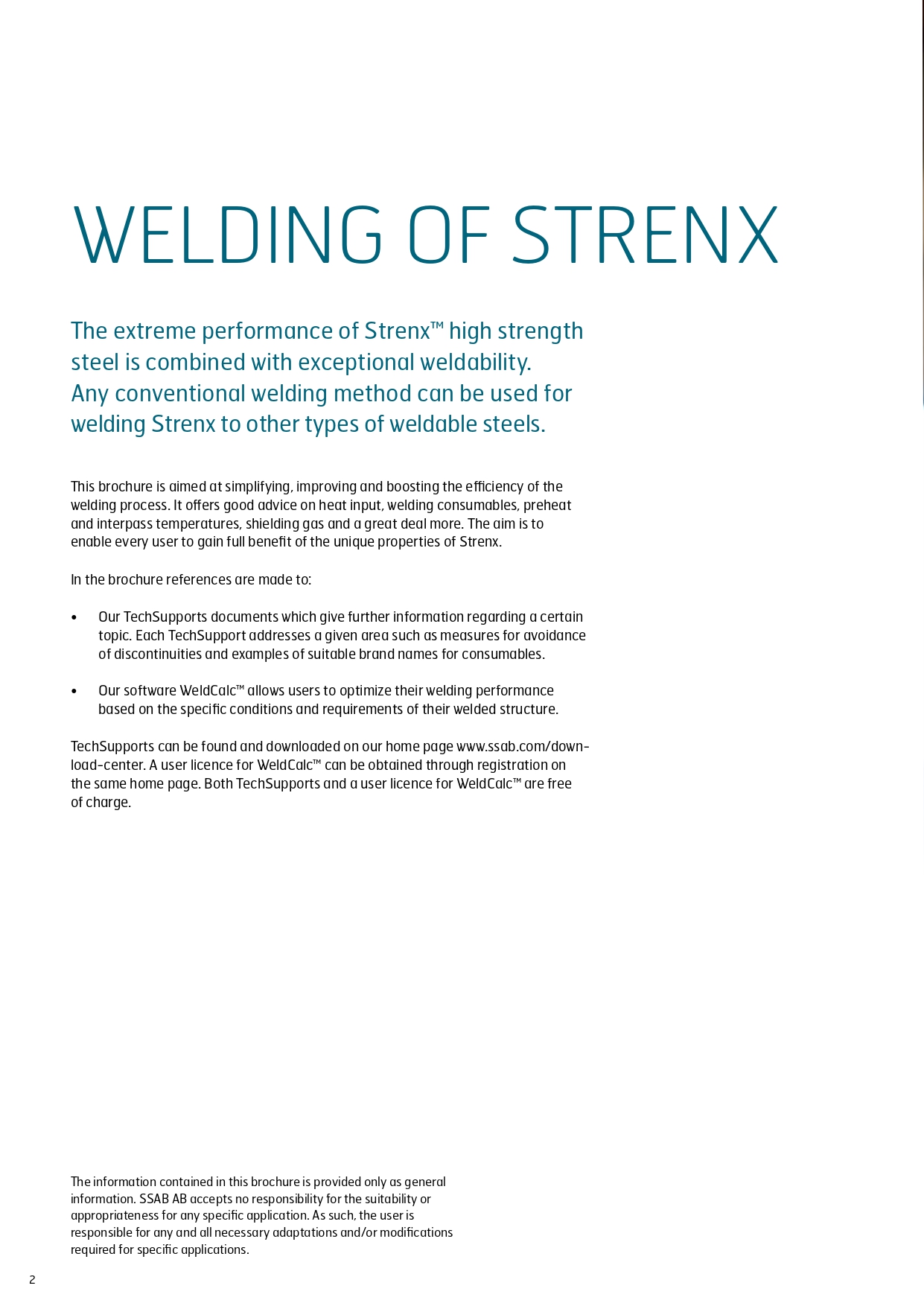 Brochure recommandations soudage Strenx® (en Anglais)_page-0002