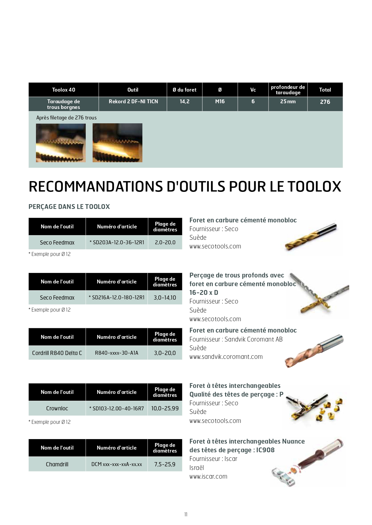 Brochure recommandations d'usinage du Toolox®_page-0011